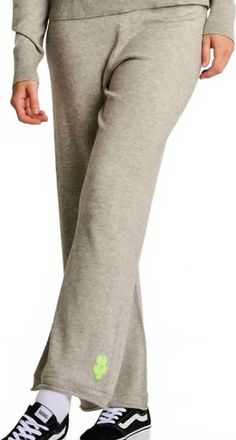 Lisa Todd Fog Poppy Pant In Grey