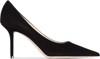 Jimmy Choo London Love 85 Suede Pumps - Womens - Suede