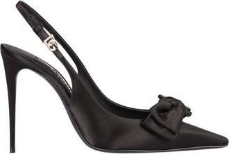 Dolce & Gabbana Black Bow Pumps