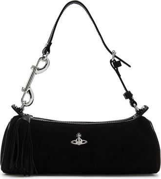 Vivienne Westwood Cindy Suede Cylinder bag - Black - One Size