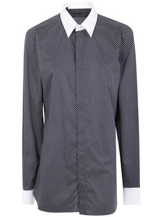 Tom Ford Cotton Printed Diamond Classic Fit Shirt
