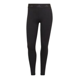 adidas (WMNS) adidas Techfit Brushed Full-Length Leggings Asia Sizing Black HS8757