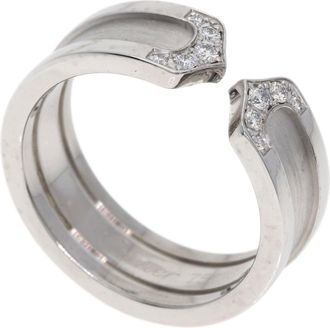 Cartier White Gold (18K) Band Ring (Pre-Owned)