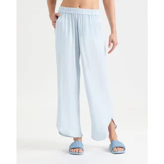 Salt Life By the Sea Wide Leg Pants in Cloud Blue at Nordstrom, Size X-Small