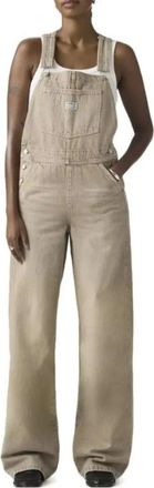 Levi's Jumpsuits & Playsuits, Dames, Beige, S, Katoen, FL Baggy Overall