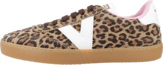 Victoria Luipaardprint Sneakers - Dames - Sneakers - Veelkleurig - 40 EU - Schoenen