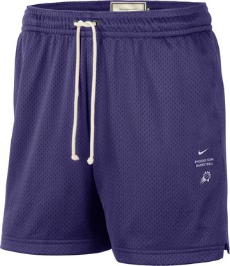 Nike Mens Phoenix Suns Standard Issue 5 Mesh Basketball Shorts in Purple | IQ2578-566