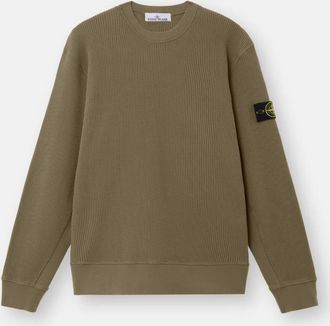 Stone Island Organic Cotton Crewneck Sweater