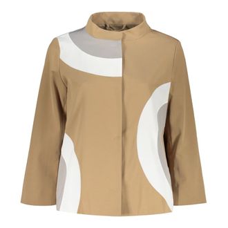 Herno Dames, Jassen, Beige, Maat: XS Katoen
