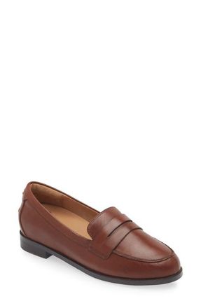 FRANKiE4 Franklin Penny Loafer in Deep Tan at Nordstrom, Size 12