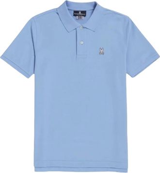 Psycho Bunny Polo Glacial con ricamo - Blu