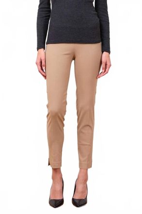 Avenue Montaigne Pars Signature Pant In Camel