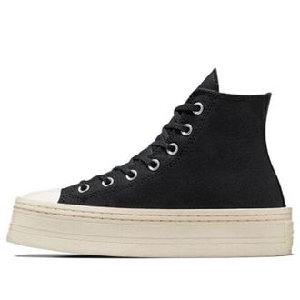 Converse (WMNS) Converse Chuck Taylor All Star Modern Lift Platform Canvas Black Egret A06141C