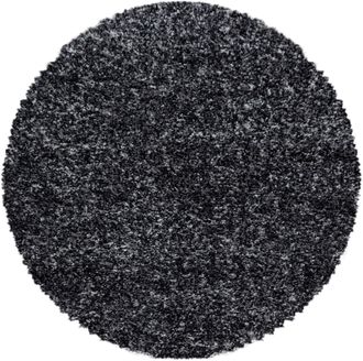 Ayyildiz Teppiche Hochflor-Teppich »Enjoy Shaggy« rund 50 mm Höhe melierter Langflor, Wohnzimmer