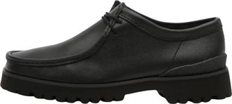 Clarks Walla Yukoner - Heren - Veterschoenen - Zwart - 44 EU - Schoenen