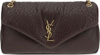 Saint Laurent Calypso medium schoudertas - Bruin