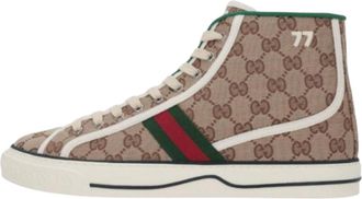 Gucci Tennis 1977 High Beige Ebony 625807-HVK70-9765