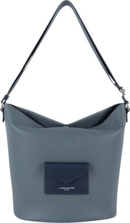 Lancaster Maya Double Kba - Dames - Tassen - Blauw - Maat: ONE Size Zijde