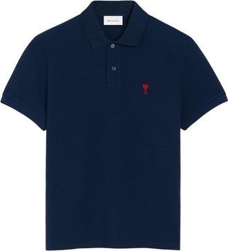 Ami Polo With Red Ami de Coeur