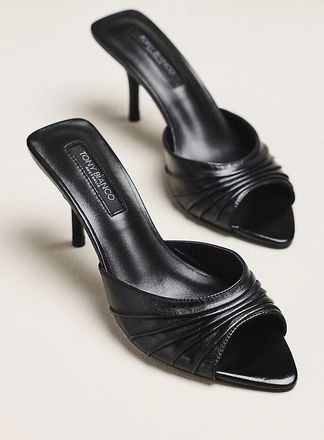 Tony Bianco Hype Peep-Toe Mules