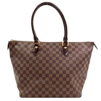 Louis Vuitton Pre-owned Tote Bags, female, Brown, Size: ONE SIZE Pre-owned Damier Tote Bag