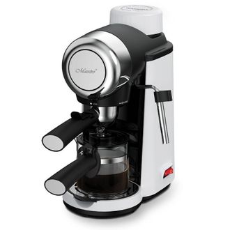 Maestri Cafetera Compacta De 800 W Con Espumador De Leche Maestro Mr-410