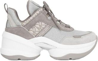 Michael Kors Olympia Trainer Sneaker - Silver