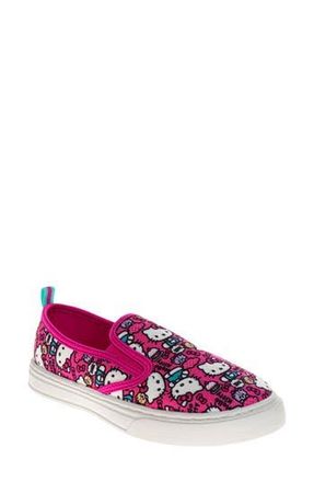 Josmo x Hello Kitty Slip-On Sneaker in Fuchsia at Nordstrom Rack, Size 7