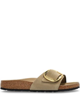 Birkenstock Madrid Big Buckle Tabacco Brown, Oiled Leather