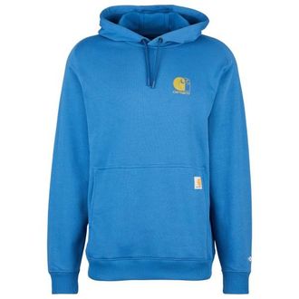 Carhartt Work in Progress Signature Logo Sweatshirt Hoodie f&uuml;r Herren | blau