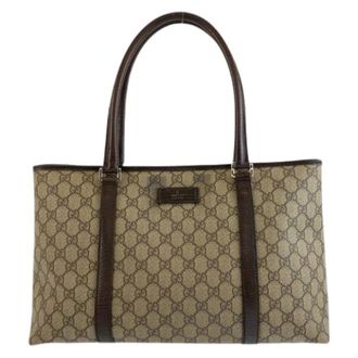 Gucci Borsa Tote Pre-owned in tela GG Supreme - - Pre-owned - Donna - Marrone - ONE SIZE
