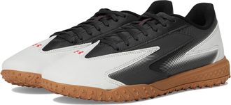 Under Armour Unisex-Adult Shadow Turf 3 Soccer Cleats Sneaker, Anthracite/White/Racer Red, 12 Women/10.5 Men