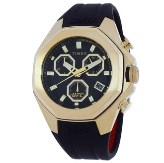 Timex UFC Street Chronograph Quartz Black Dial Mens Watch TW2W69800
