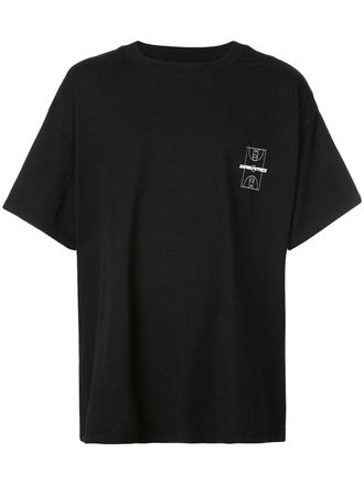 Daniel Patrick graphic T-shirt - men - Cotton - S - Black
