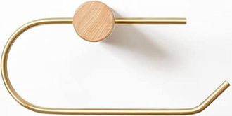 OEM Portarrollos De Papel Higi&eacute;nico De Madera Loft, Toallero De Pared O Adhesivo, Soporte Para Rollo De Papel Higi&eacute;nico, Toallero Para Ba&ntilde;o, Dise&ntilde;o Minima