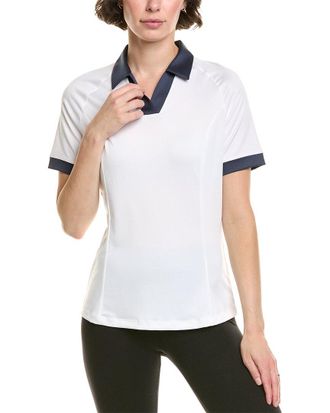 Callaway V-Placket Colorblock Polo Shirt