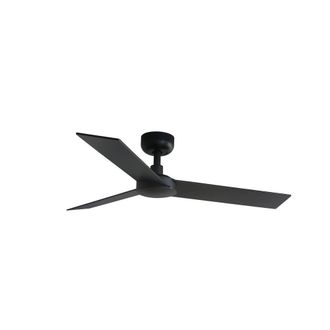 Netlighting Rudder Small Black Walnut DC Ceiling Fan 6 Speed