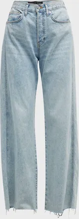 Veronica Beard Taylor Wide-Leg Jeans