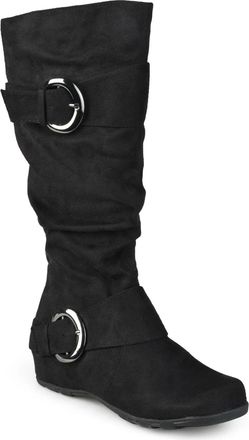 Journee Collection Jester Boots Womens Black Extra Wide Calf HAWK2010