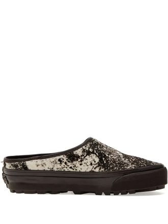 Vans Vans LX Mule Style 17 slippers - unisex - Rubber/Fabric/Pony Fur - 10.5 - Brown