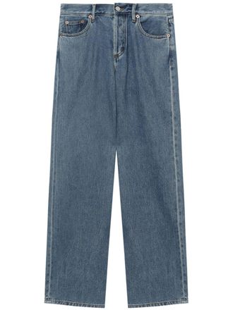 Still Here Jeans met wijde pijpen - Blauw