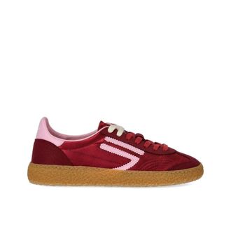 Puraai Sneakers, female, Red, Size: 10 US 6.01 XS Satin Sneaker