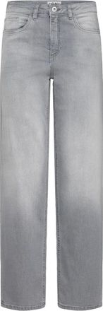 Ichi Ihtwiggy Bukser Straight - - Jeans - Donna - Grigio - W25 L32