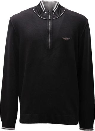 Aeronautica Hombre, Jerseys, Negro, Talla: S