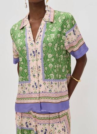 Misa Solange Top In Matcha Love