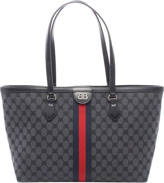 Balenciaga Pre-owned Balenciaga The Hacker Project Medium BB Supreme Ophidia Tote Ladies VUEOEX40AP8NBAON