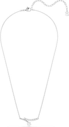 Swarovski Matrix Ketting - Dames - Kettingen - Grijs - ONE Size - Accessoires
