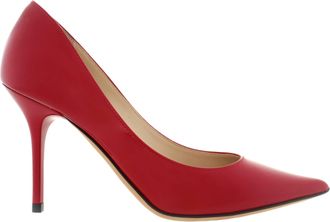 Jimmy Choo London Agnes 85 Patent Leather Pumps, Brand Size 34 ( US Size 4 )