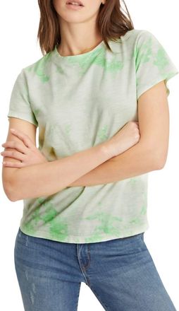 Sanctuary Perfect Tee In Pistachio Tie Dye