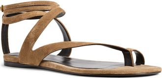 Khaite Aimee Ankle Strap Sandal in 461 Taupe at Nordstrom, Size 10.5Us